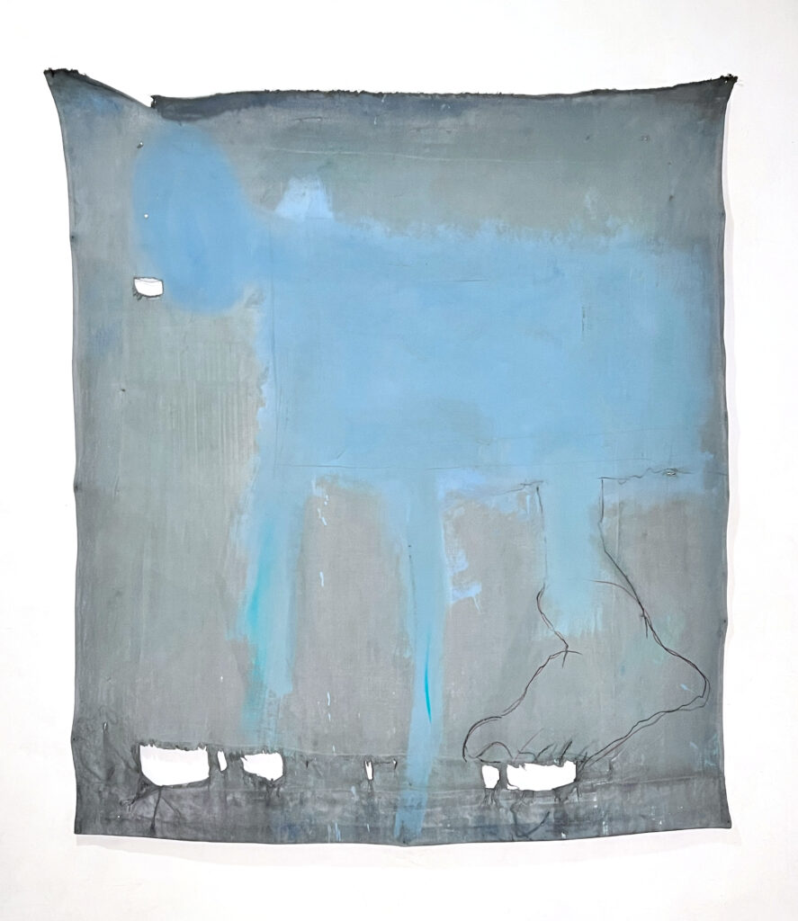 Tempo di prima e tempo di poi, 2023, 164x128 cm