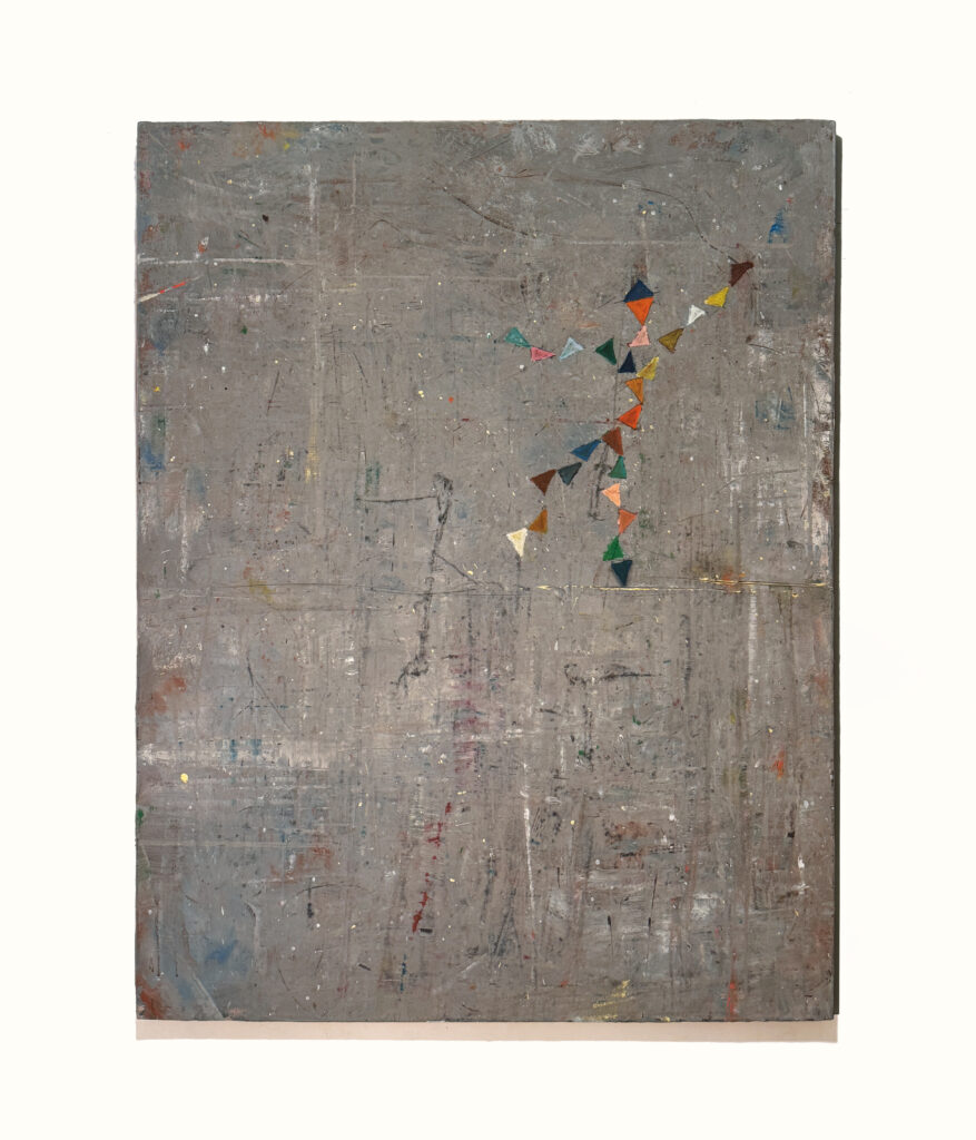 La battaglia che finisce, 2024, 133x103 cm